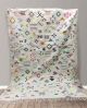 290x190 CM Moroccan Handmade wool Whitecarpet